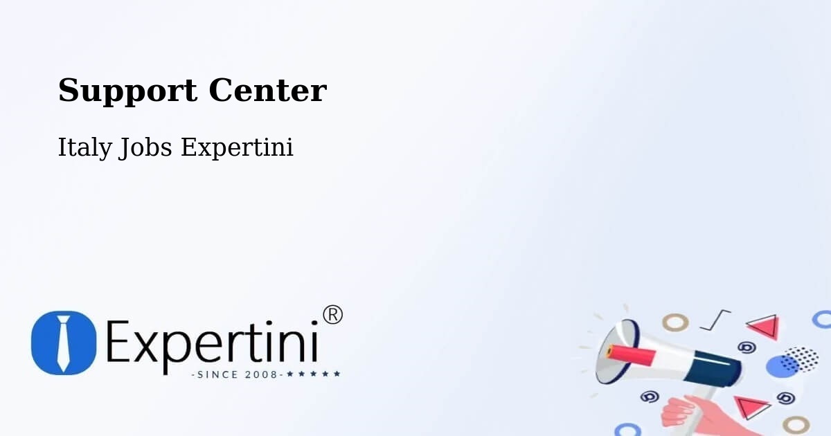 Support Services – Grosseto - Italy Jobs Expertini